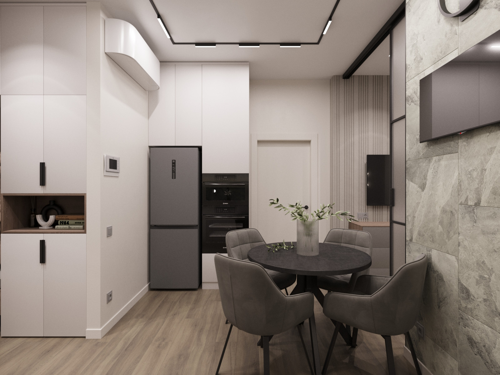 Дизайн интерьера 3х-комнатной квартиры с двумя детскими