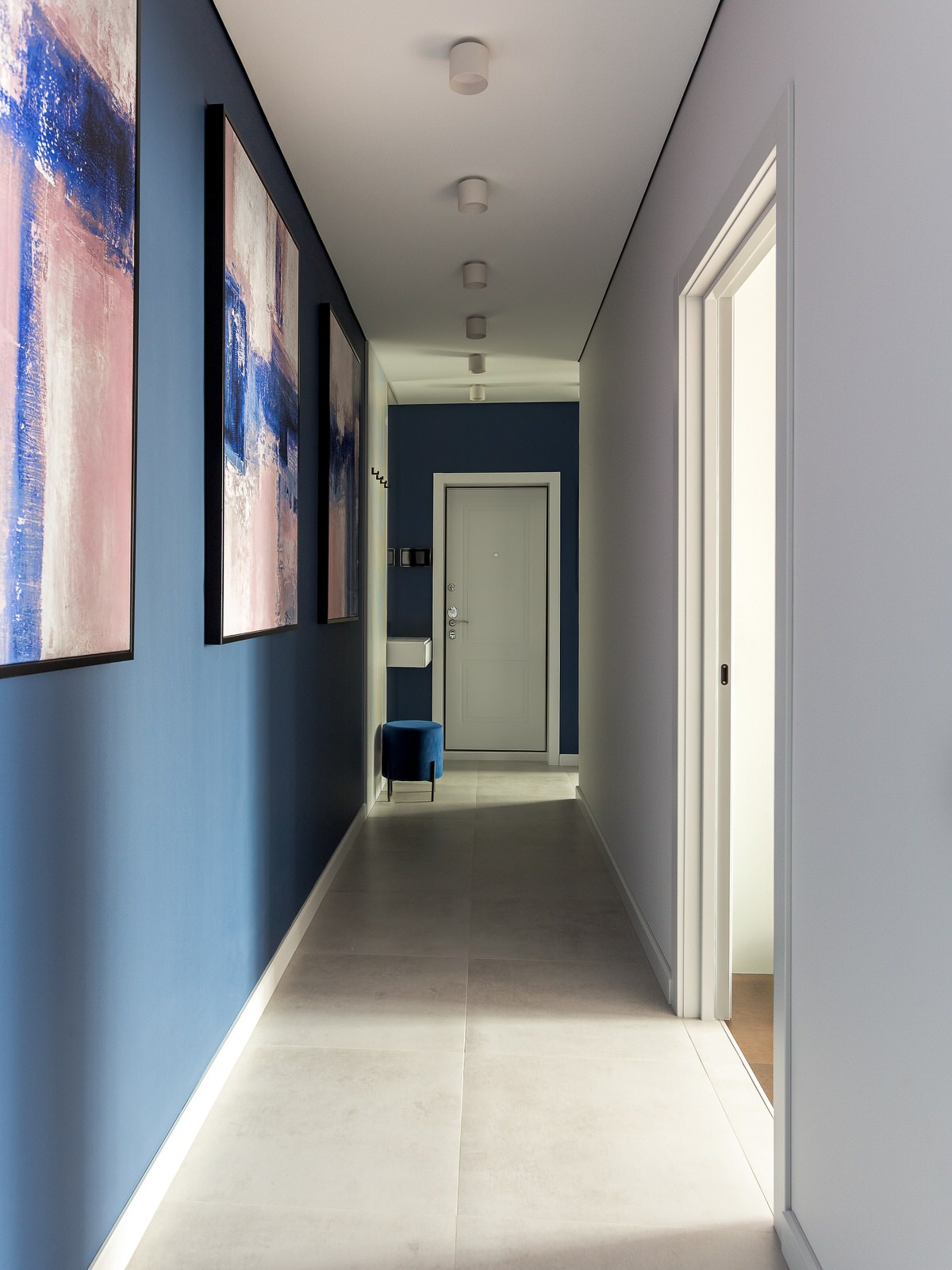 Синий, синий иней... на Ленинском (фото)