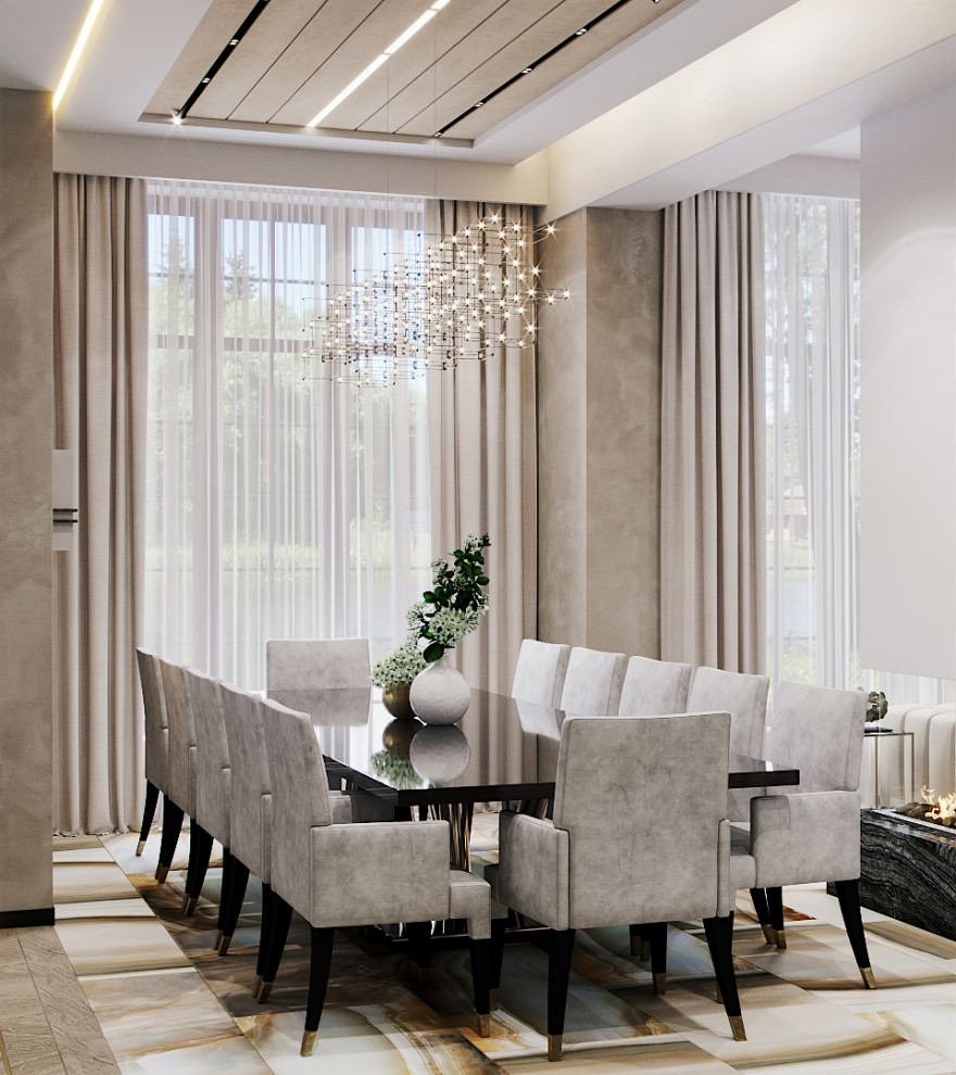 Дизайн-проект интерьера. Усадьба Каменка.