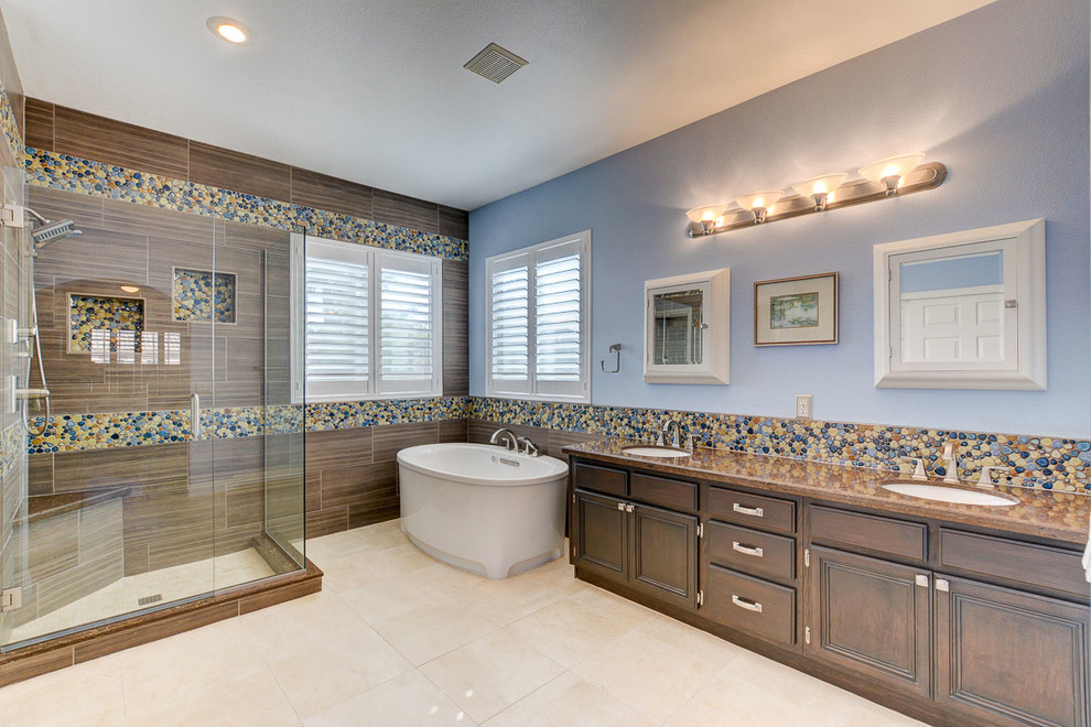 Blue Dream Bathroom Remodel on Landing Bay, Henderson Shabbychic