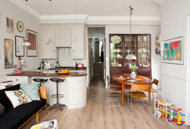 Muswell Hill Flat Refurbishment eklektisk