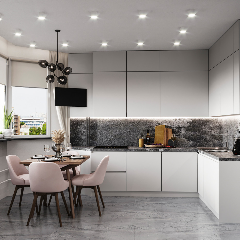 Кухня в доме серии П44-Т