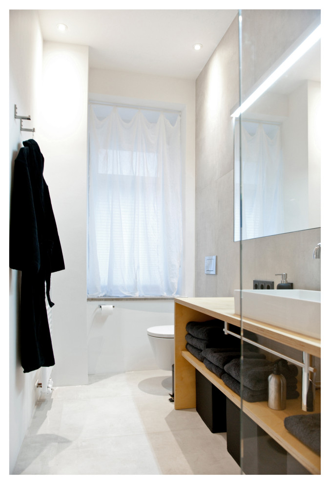 Nordisches Badezimmer