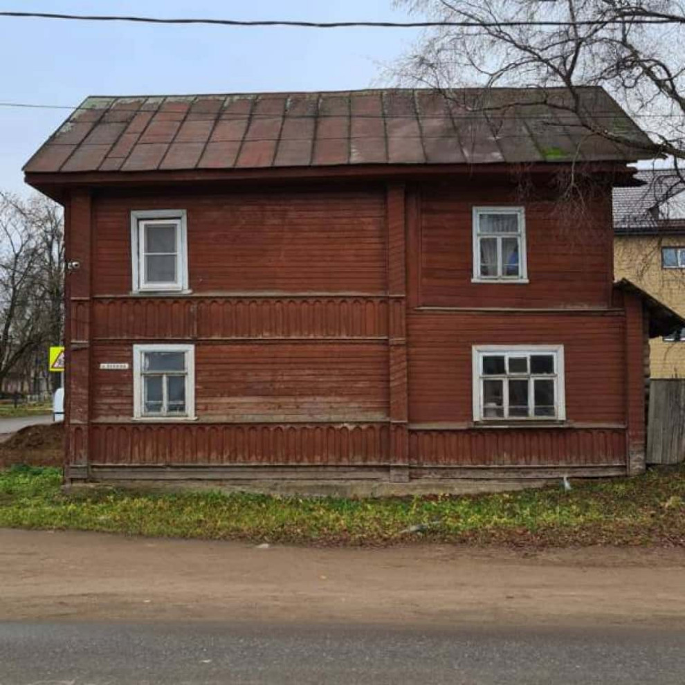 Ремонт старинного деревянного дома на Валдае