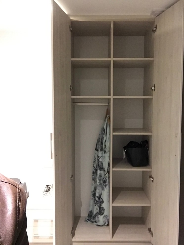 Minimalist storage solution for Master Bedroom