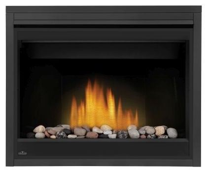 Ascent X 42 Dv Gas Fireplace W Porcelain Reflective Panels Lp