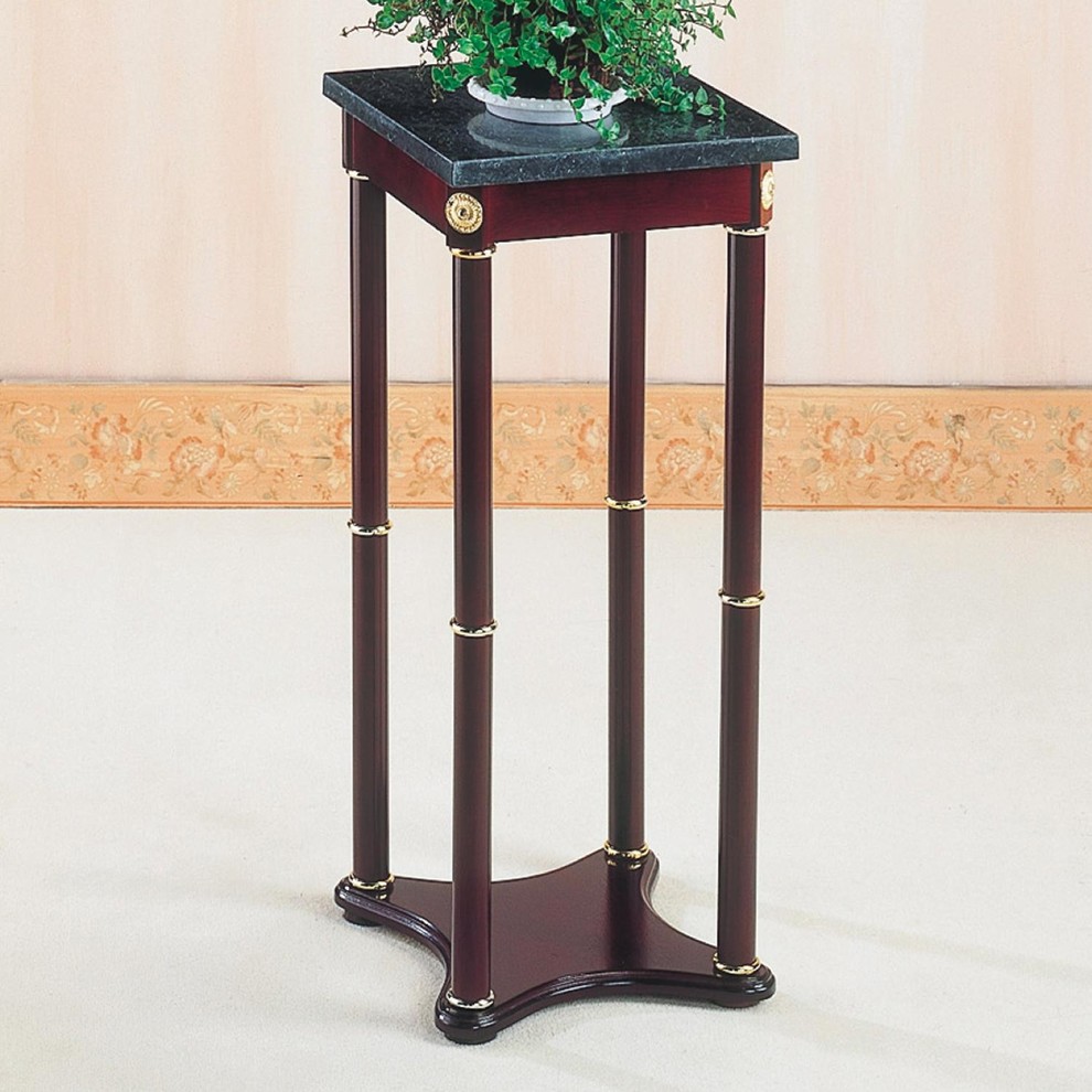 Coaster Plant Stand In Cherry Finish 3316