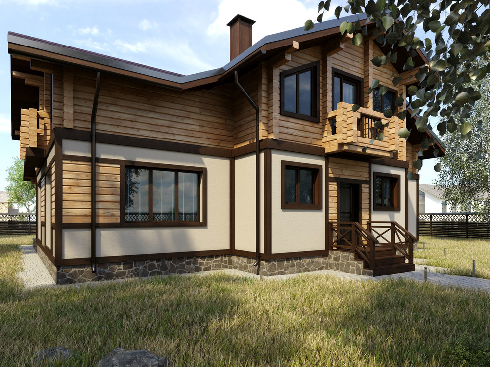 Дизайн-проект загородного дома Новиково