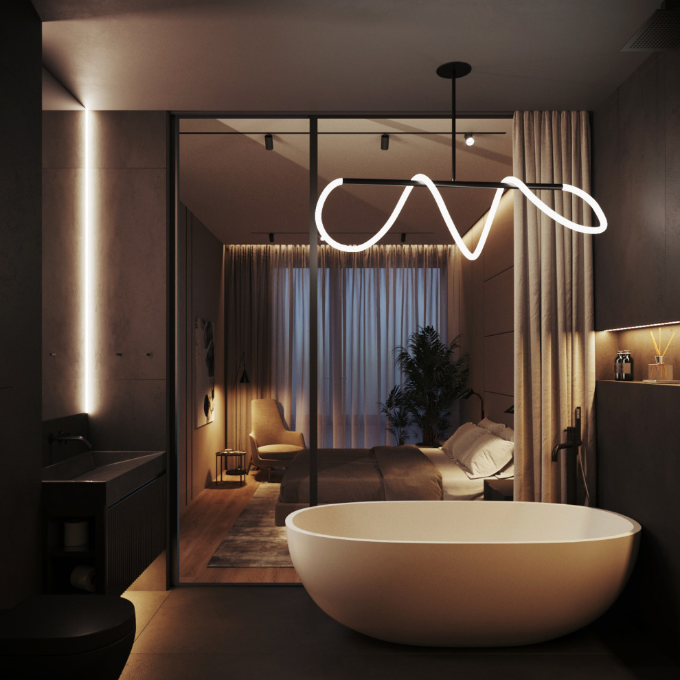 Квартира 110м2 в современном стиле