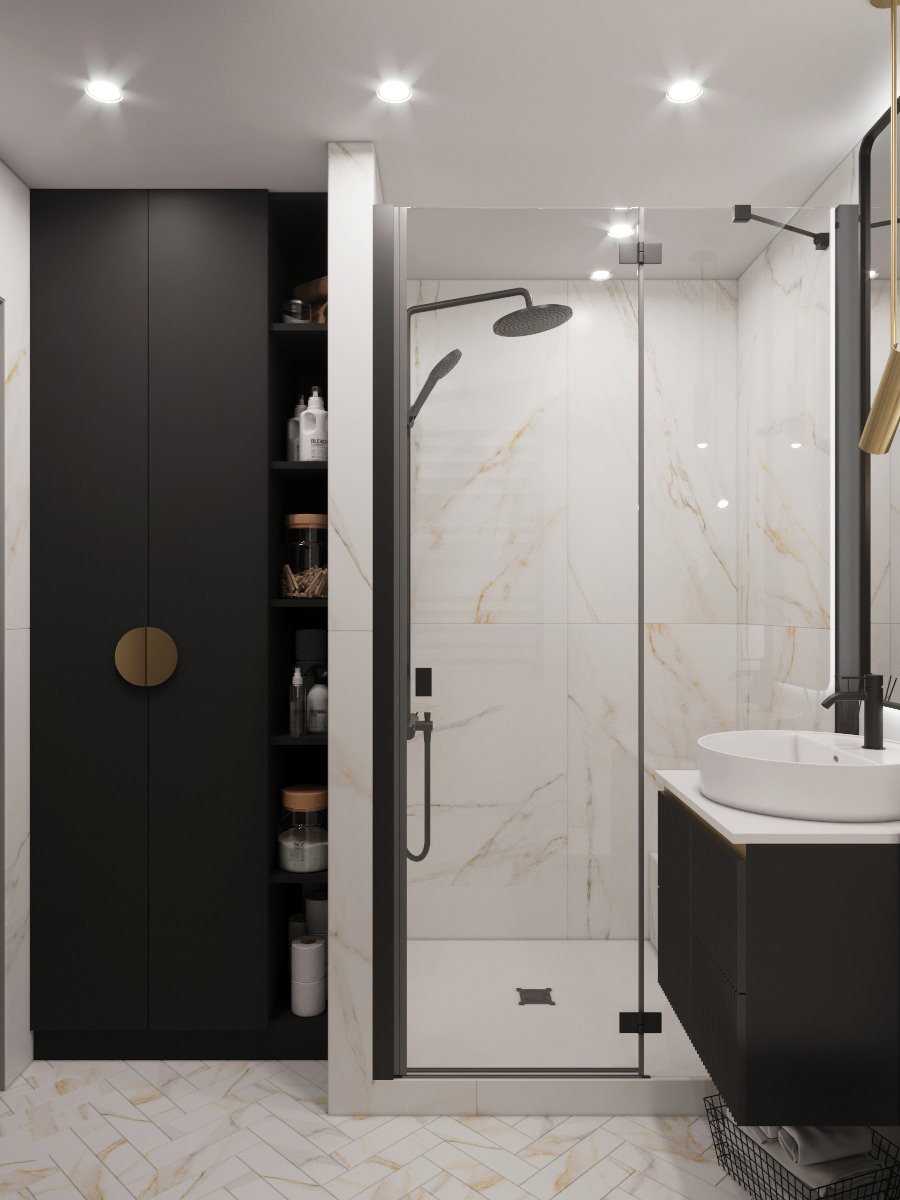 Квартира 43 метра в современном стиле