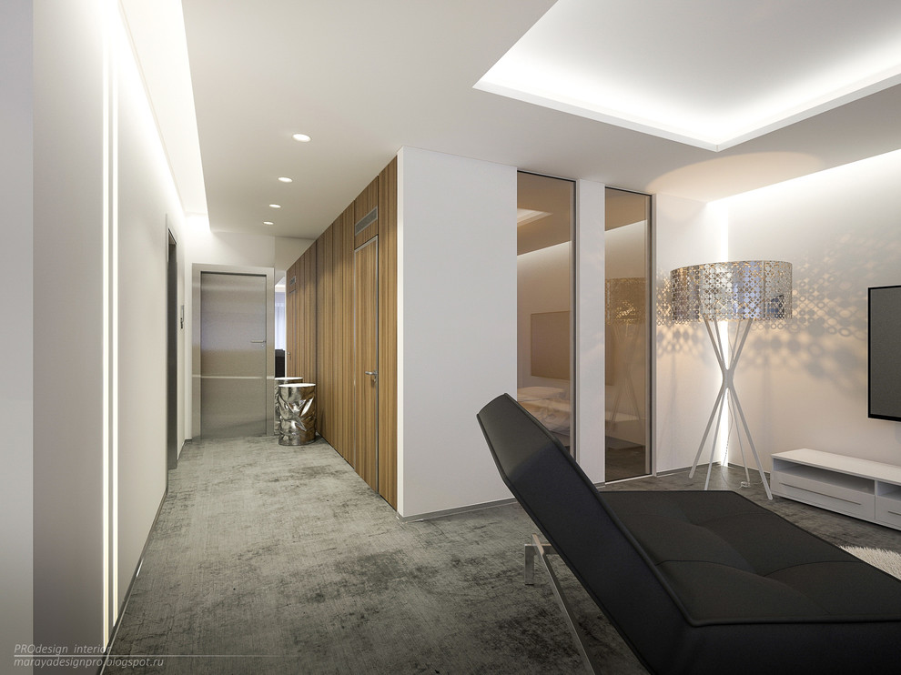 Интерьер однокомнатной квартиры.