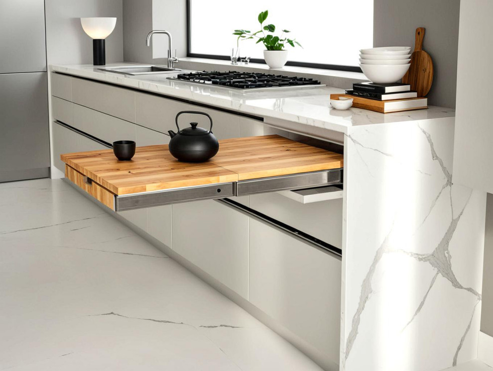 Cucine su misura di design, laccate, moderne, lineari e in legno