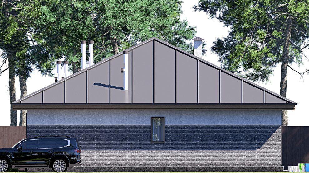 Проект одноэтажного дома 13х15м S135м2 F-18206