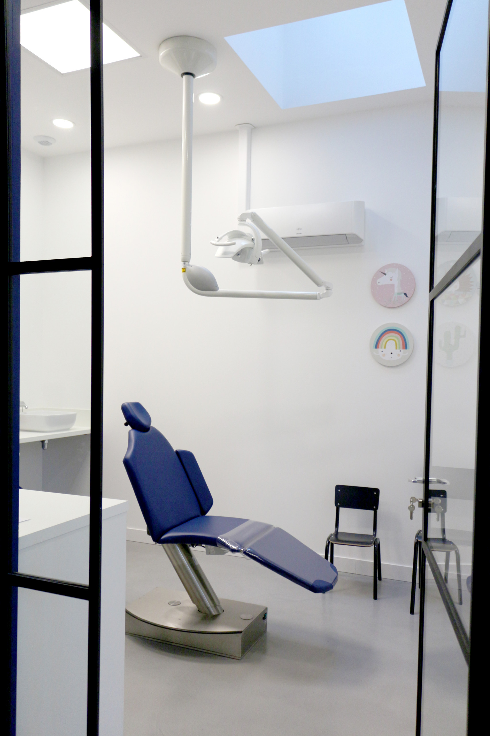 Transformation d’un atelier en cabinet d’orthodontie - 124 m²