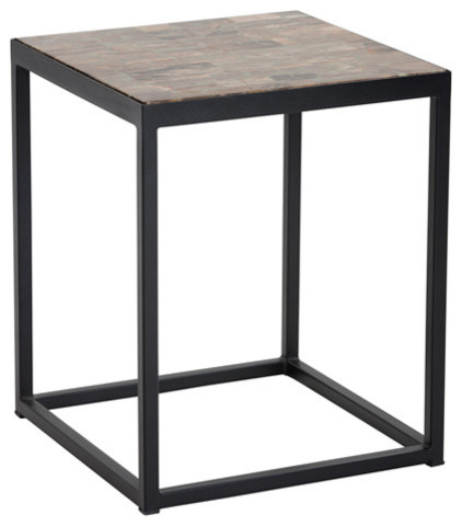 Annis Side Table Industrial Side Tables And End Tables By Basin And Vessel