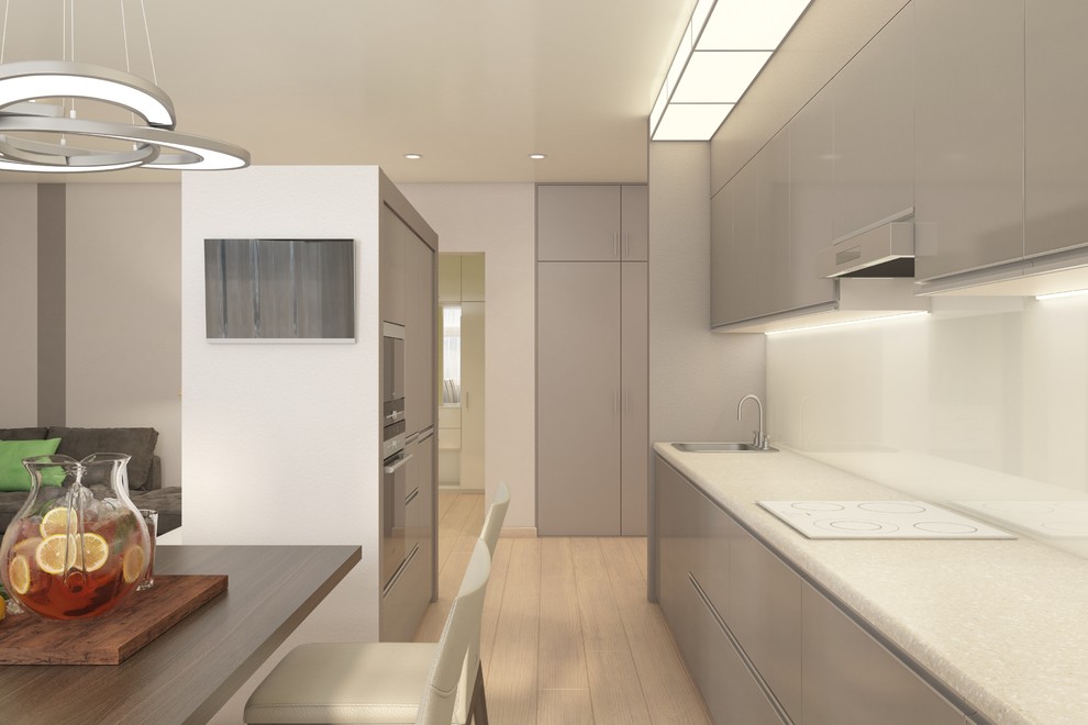 Кухня совмещенная с гостиной