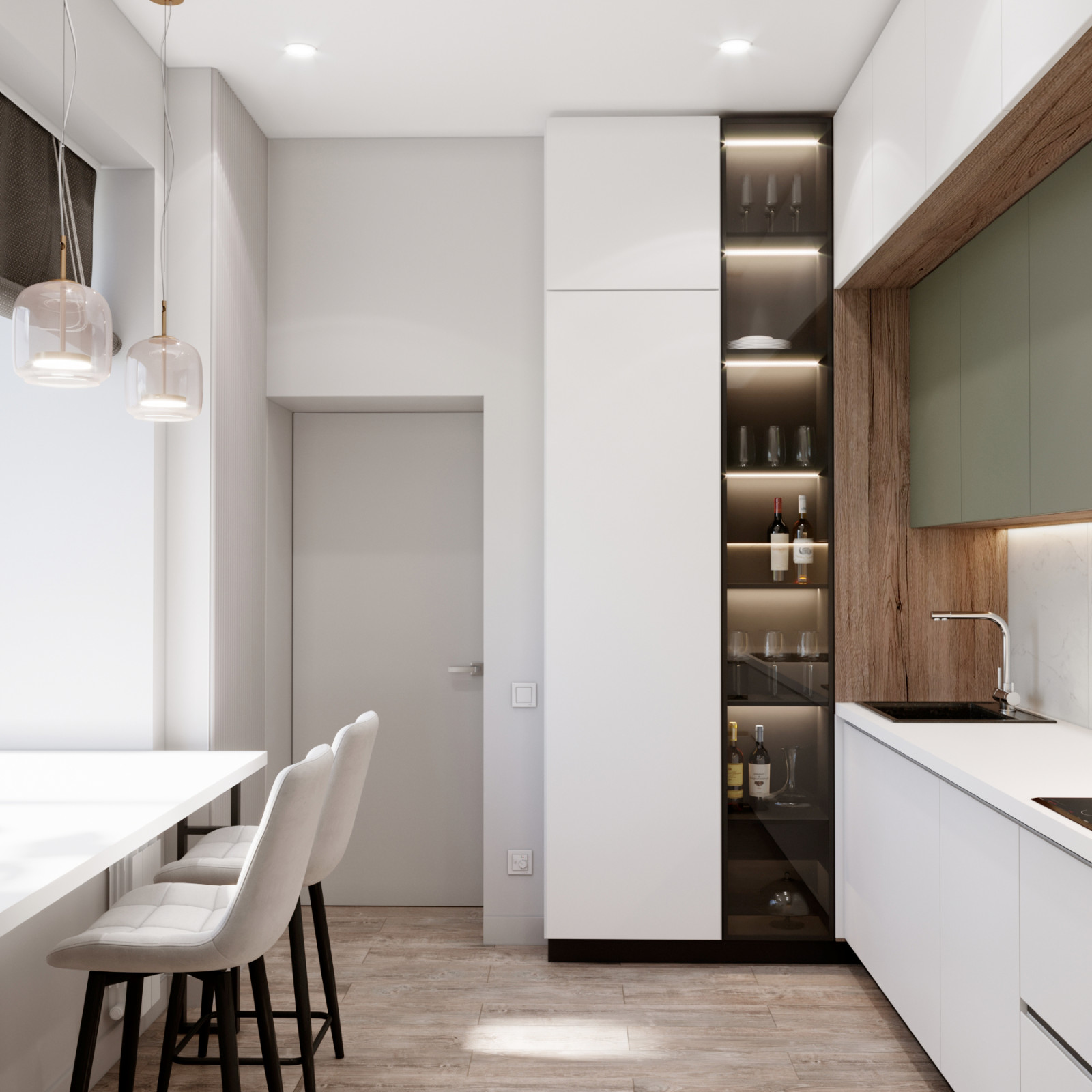 Дизайн-проект квартиры, площадью 48,37 м2