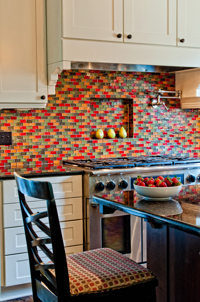 Eclectic kitchen in Other.