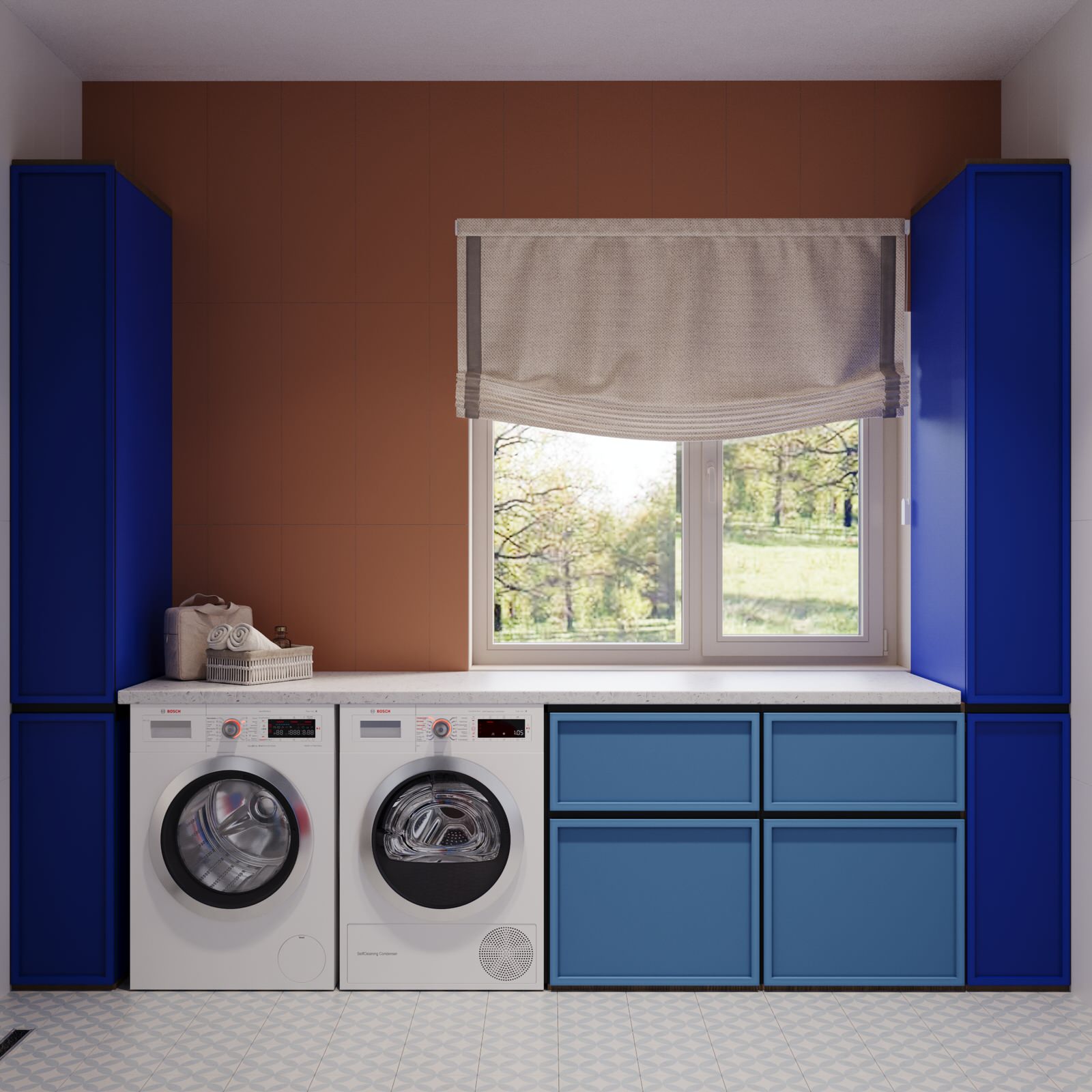 Дизайн 2х этажного дома в стиле эклектика