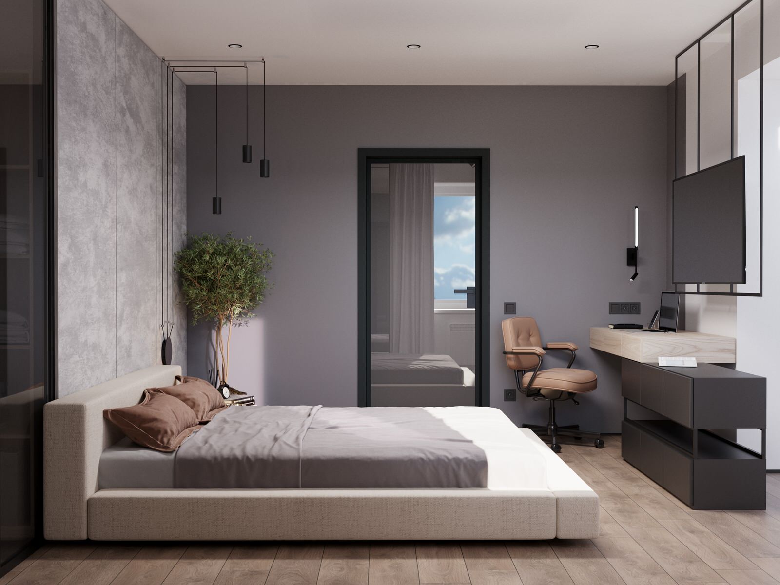 Двухуровневая квартира Лофт