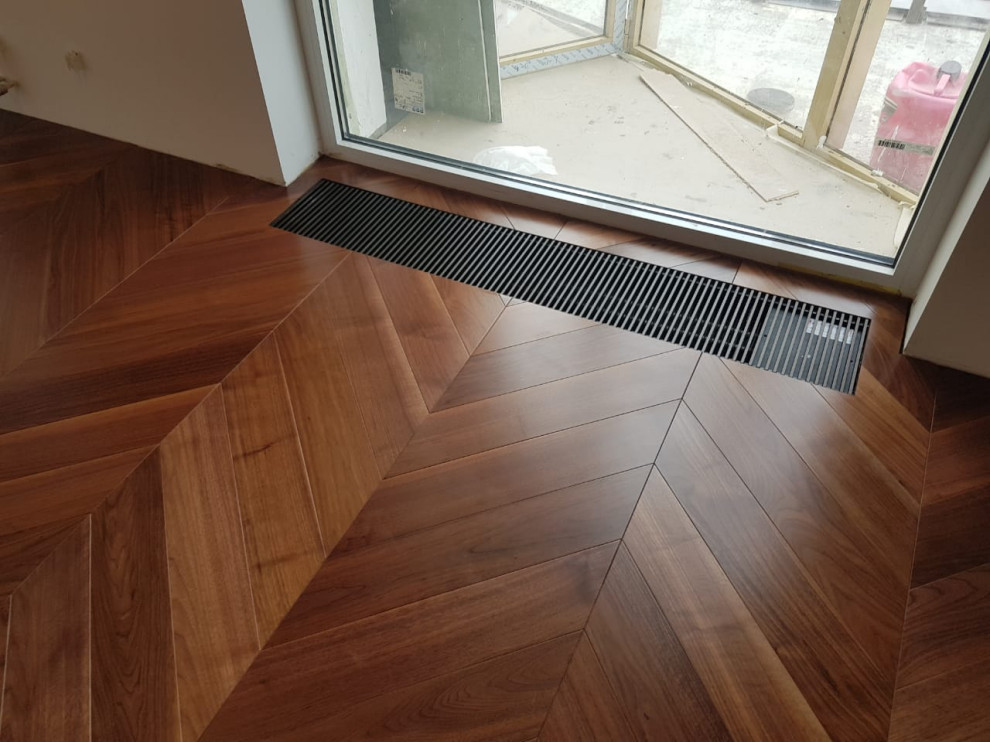 Инженерная доска орех американский французская елка