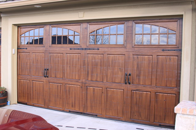 Garage Doors Traditional Shed Kansas City By Fauxs And