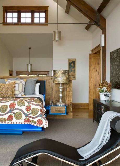Farr Residence rustico-camera-da-letto