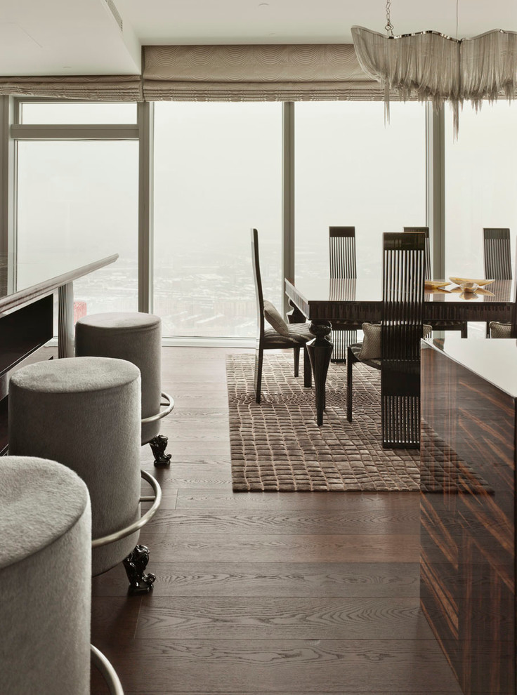 Столовая в эклектичном стиле