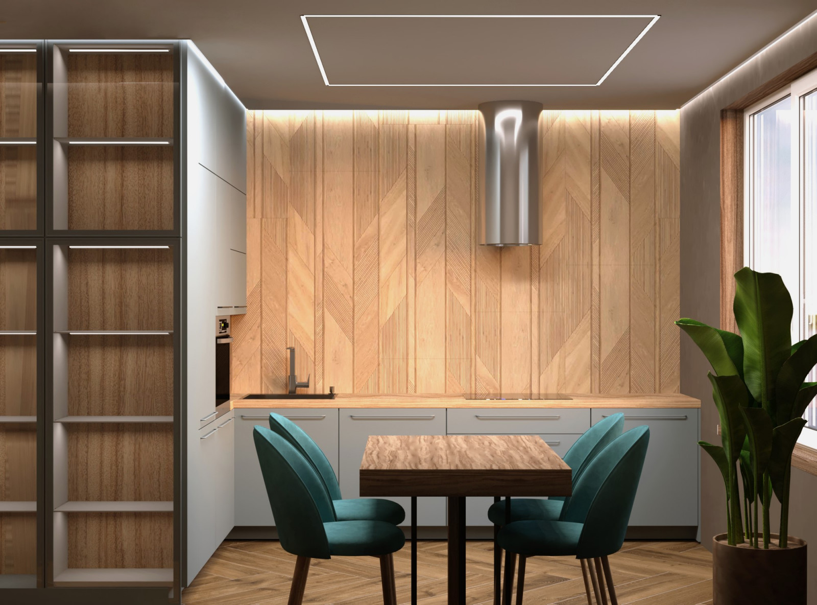 Дизайн проект квартиры в ЖК "Огни Залива"