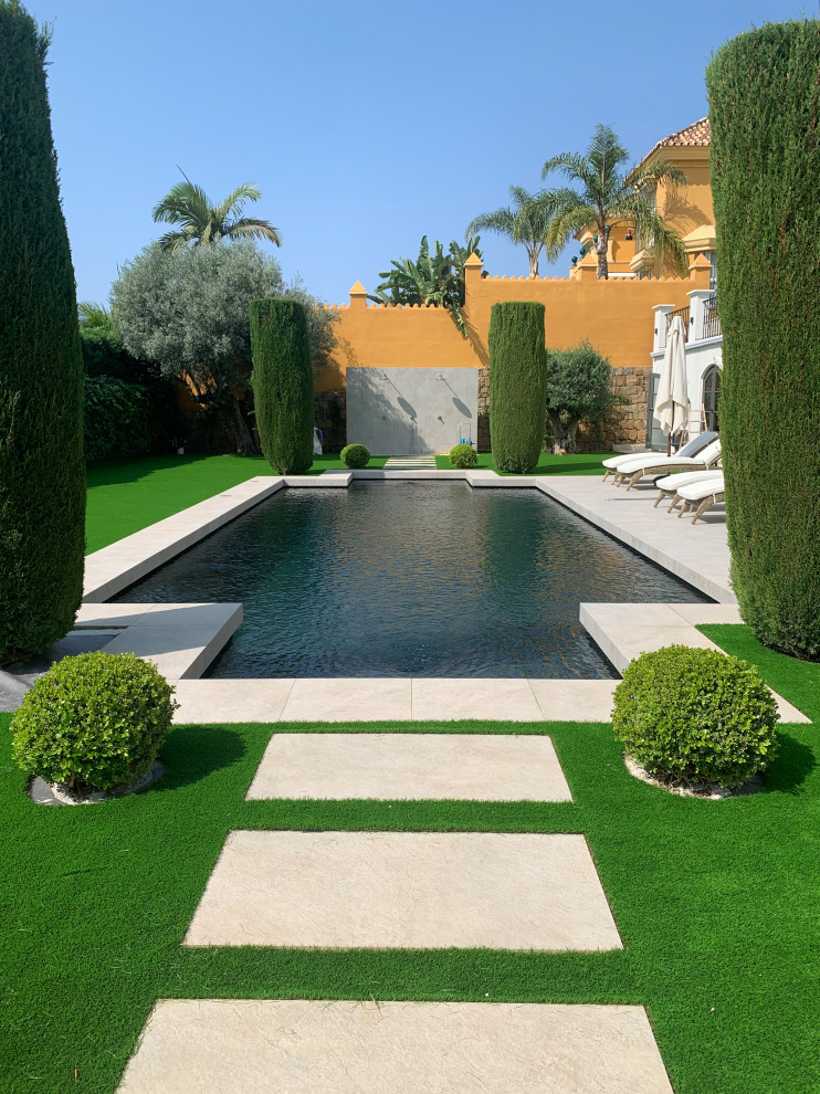Inspiration for a mediterranean pool in Malaga.
