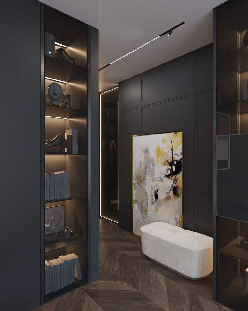 Дизайн спальни ЖК "ВТБ арена Парк"