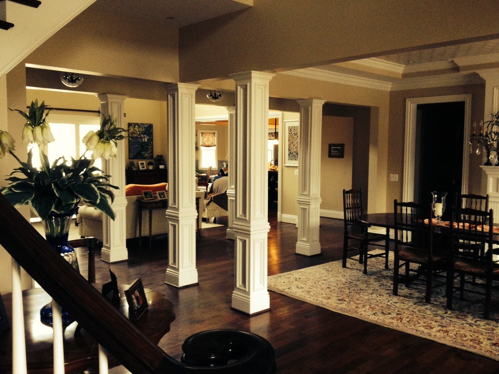 Home design - transitional home design idea in Baltimore