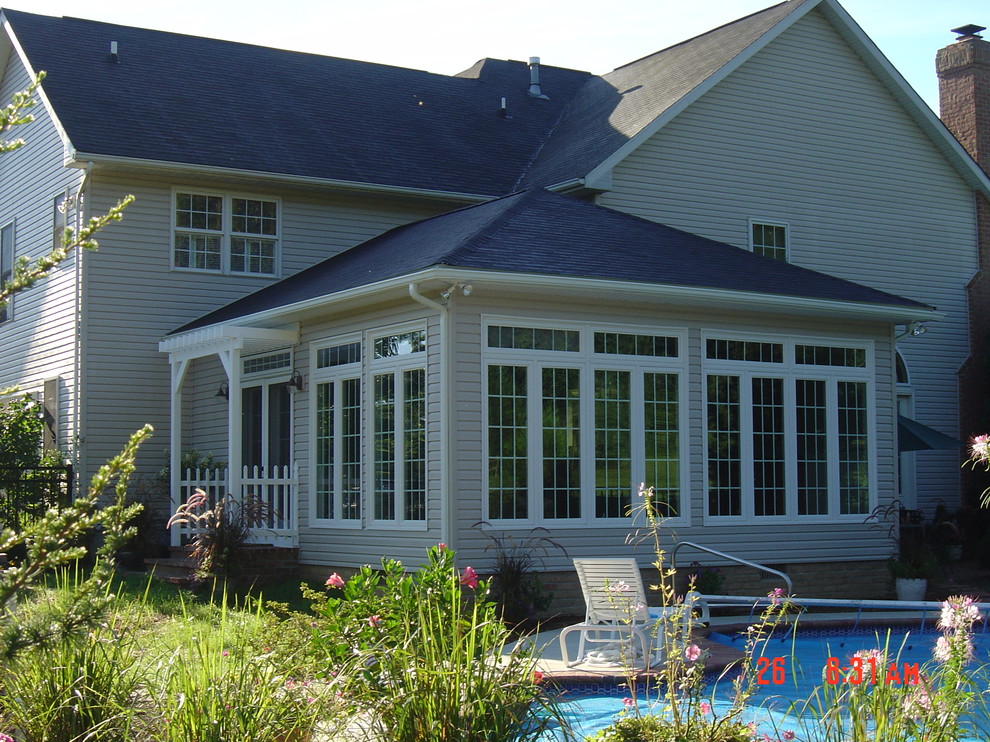 Additions Traditional Sunroom Baltimore by J.R. LeFaivre