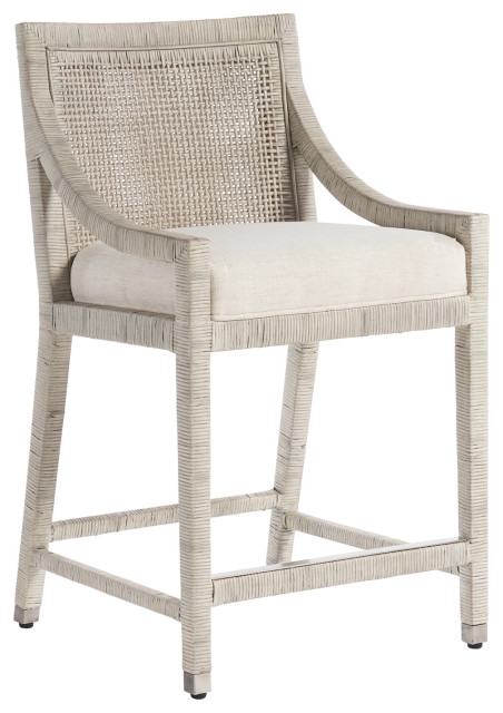 The Coastal Living Weekender Longboat Counter Chair - Tropical - Bar ...
