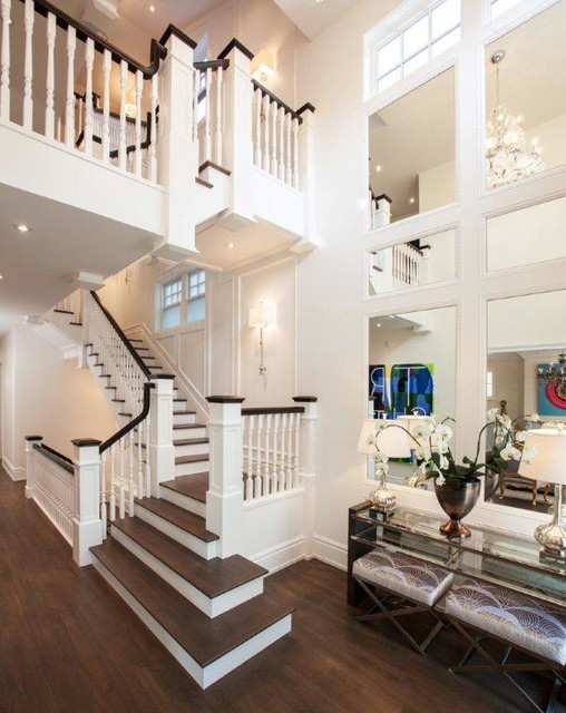 CUSTOM STAIRS Traditional Staircase Calgary by Spindle Stairs