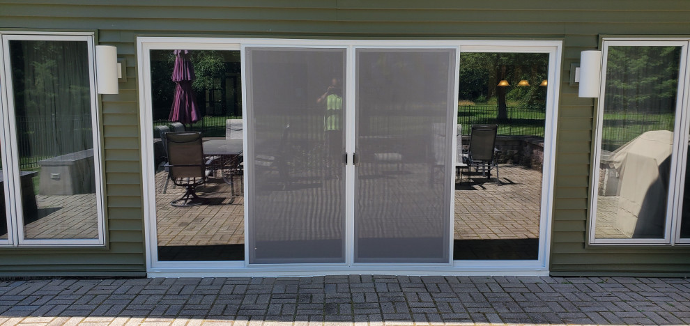 Custom 4-lite sliding glass door