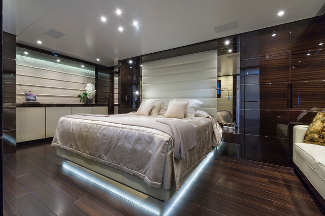 Yachts and Nautical Projects contemporary-bedroom