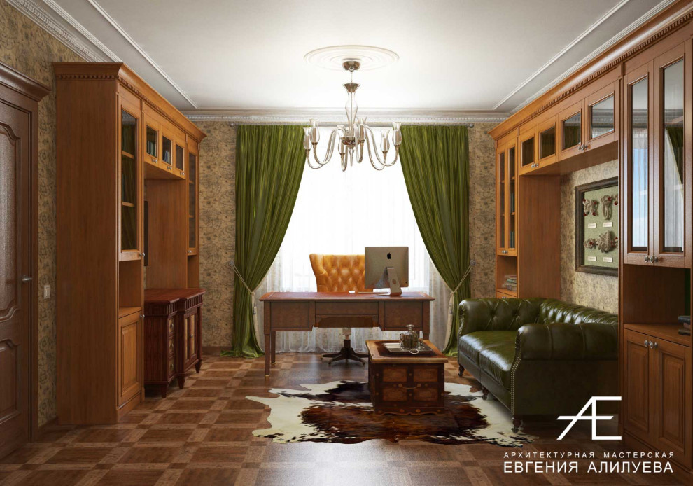 Кабинет в доме в пос, Сосновка