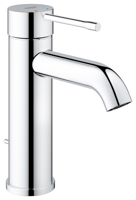Grohe Essence Small Bathroom Faucet With Fixed Spout, StarLight Chrome