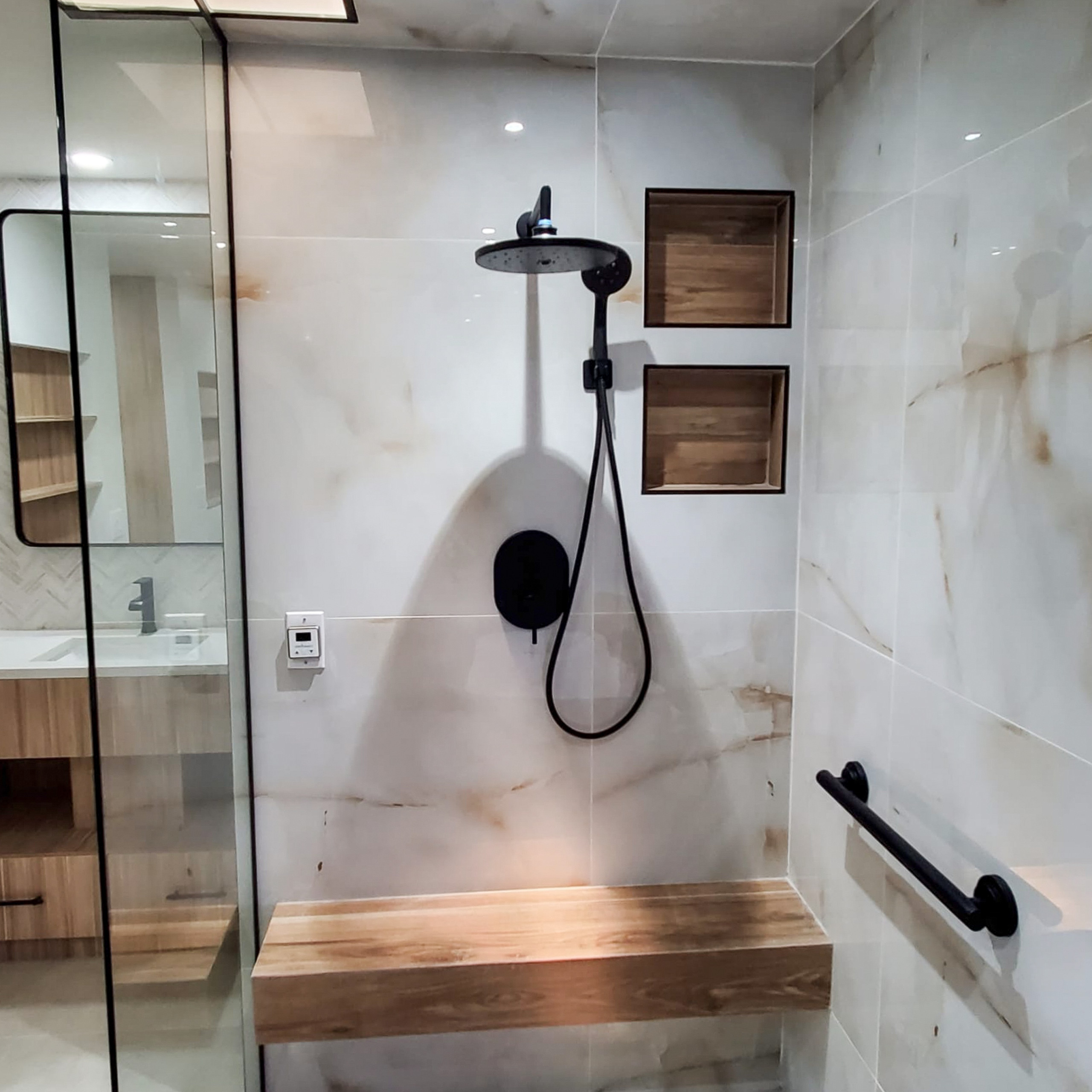 Steam Shower Features