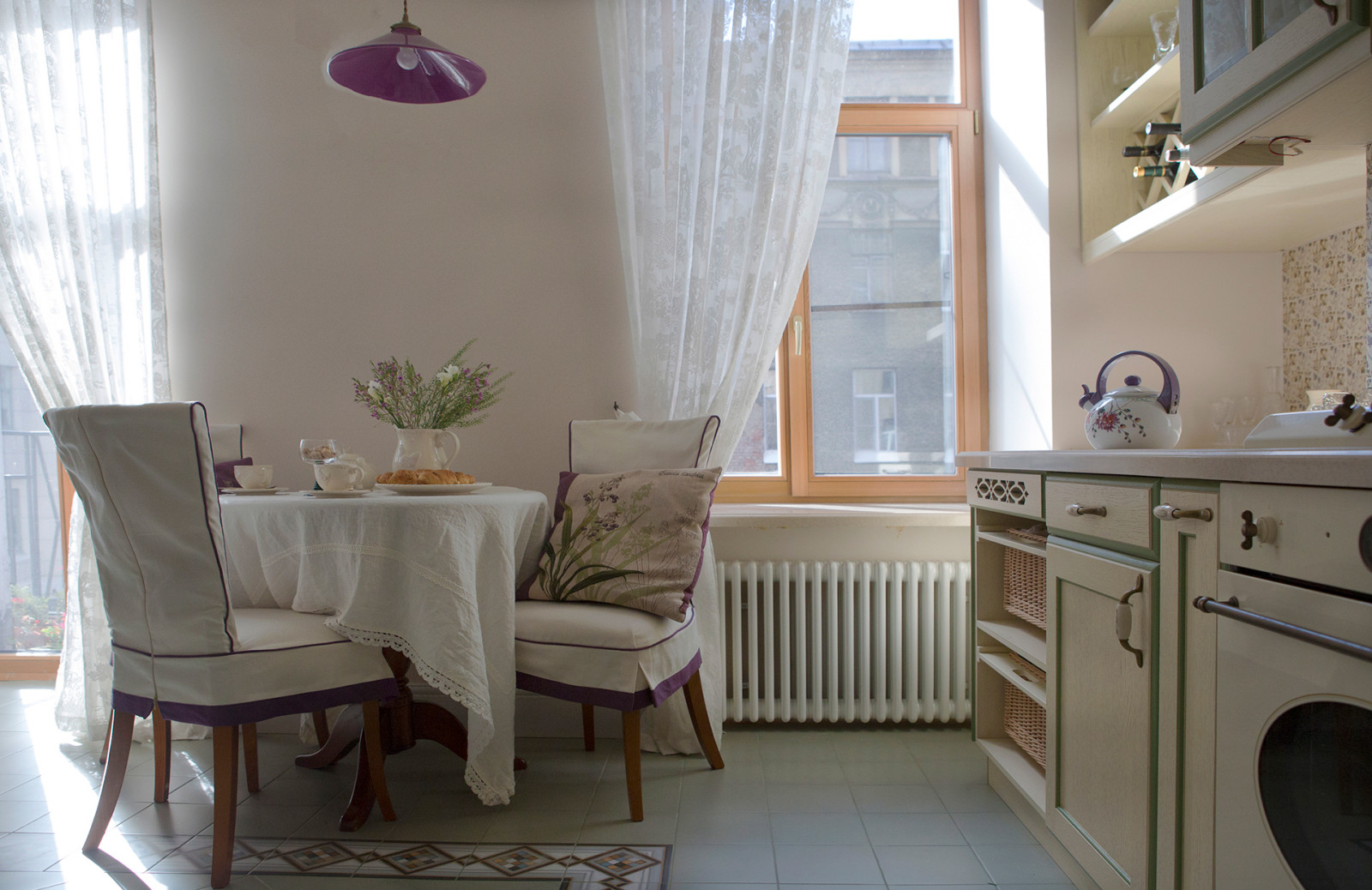 Реализованый интерьер на Малом пр. П.С. 100 кв.м.