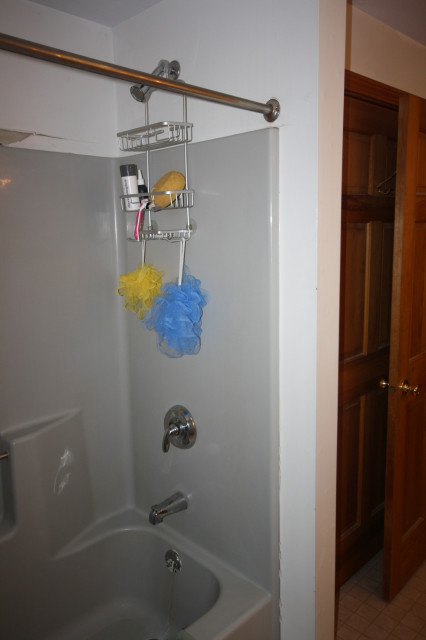 Contemporary Statuario Bathroom, Jeanne Clark 