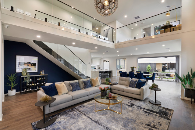 Hampton 490 Display contemporary-vardagsrum