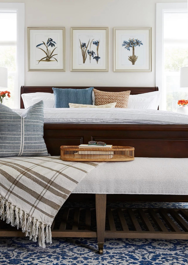 This is an example of a beach style bedroom in Wilmington.