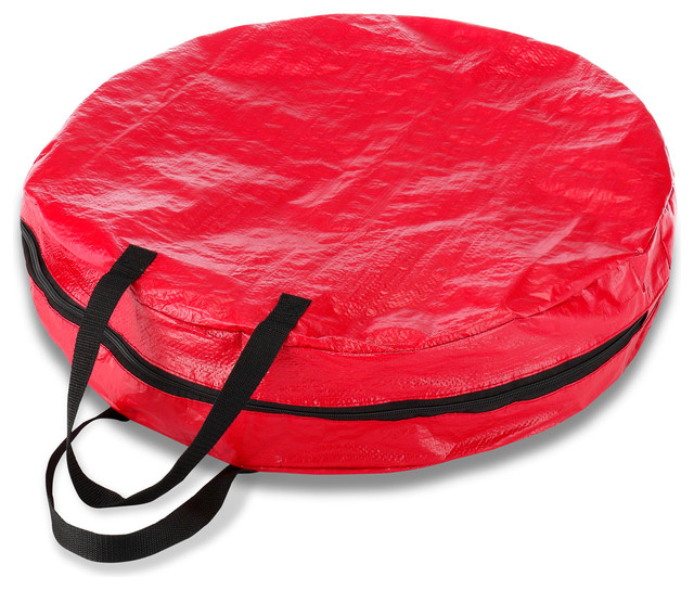 Christmas Wreath and Garland Storage Bag Traditional Holiday