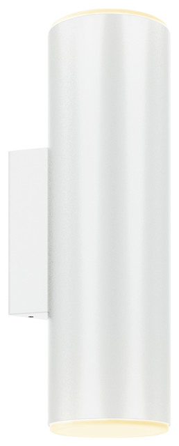 4" LED Round Cylinder, White