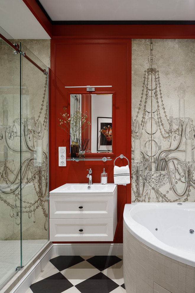 Реализованный проект квартиры 240м², ЖК Смольный проспект