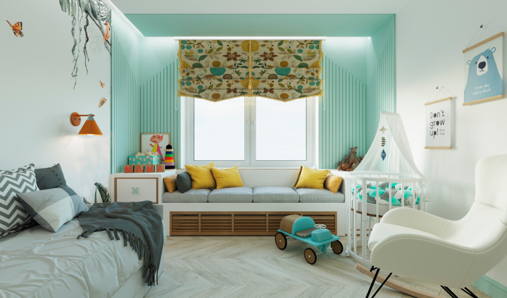 Квартира с яркими акцентами