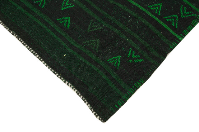 Rug N Carpet - Handwoven Anatolian 5' 9'' x 10' 11'' Tribal Wool Kilim Rug