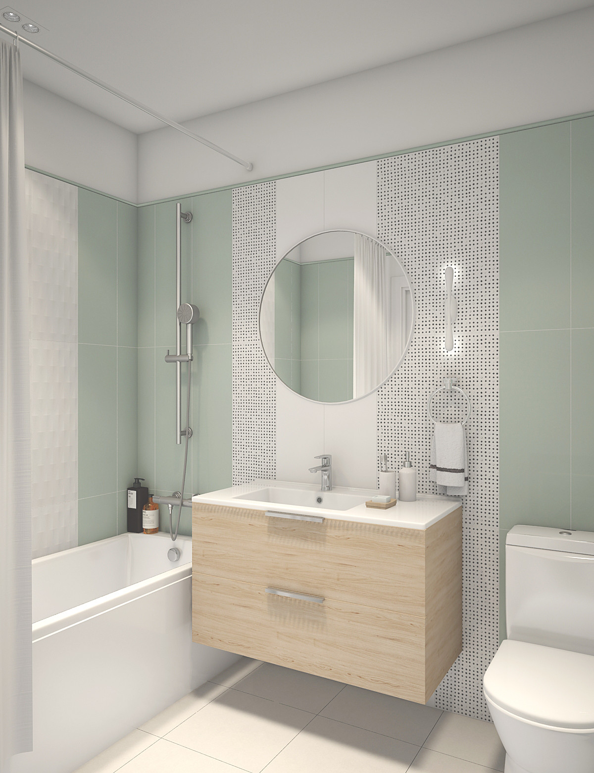 Скандинавский цветной